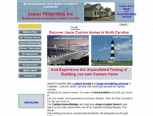 Tablet Screenshot of jamarhouses.com